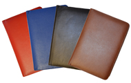 Stitched classic leather lined journals